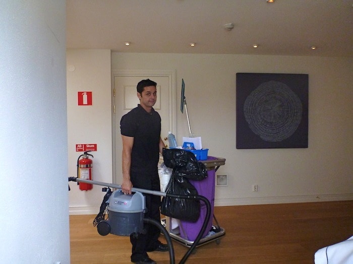 Camareiro de hotel