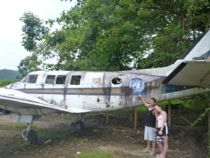 Fake UN plane from trafickers
