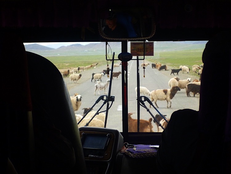 O ônibus para Karakoram