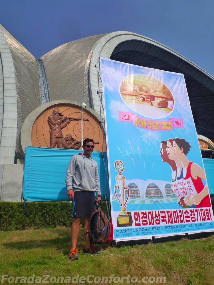 Maratona de Pyongyang 2016 na Coreia do Norte