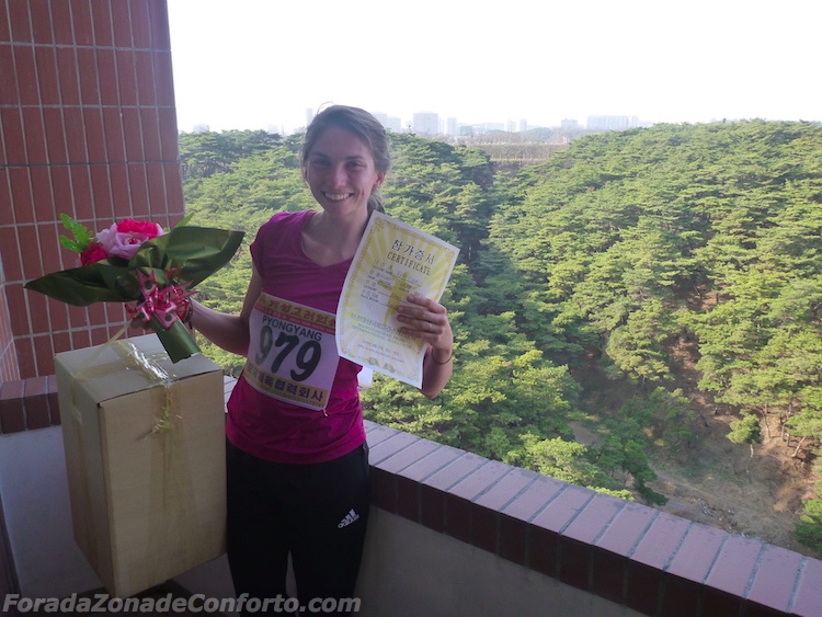 Maratona de Pyongyang 2016 na Coreia do Norte
