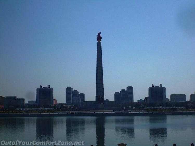 Juche Tower Pyongyang North Korea