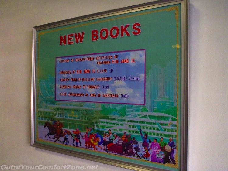 North Korea propaganda books Pyongyang bookstore English