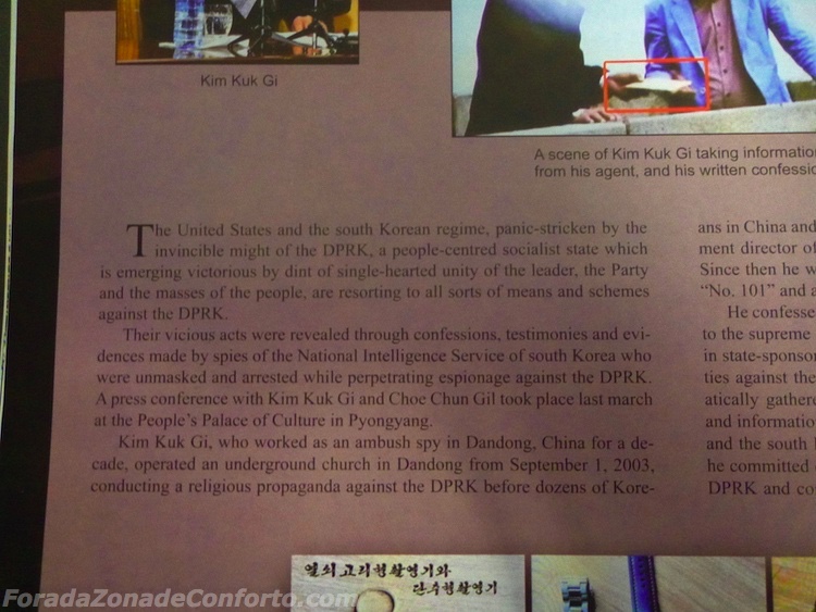 Revista propaganda Coreia do Norte
