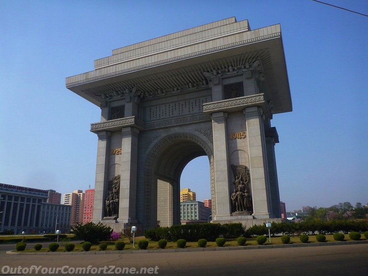 Pyongyang Arch of Triumph North Korea