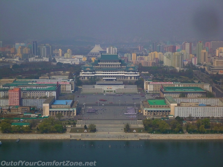 Kim il-Sung Square Pyongyang North Korea Juche Tower