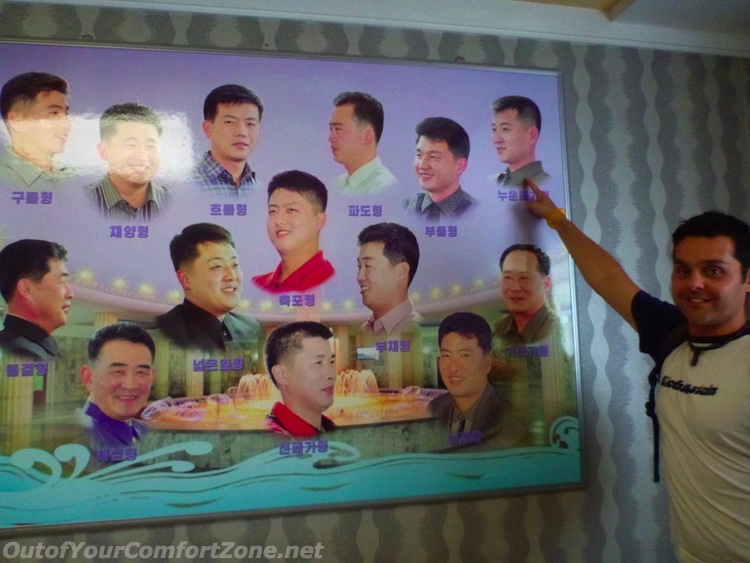 North Korea haircut choices