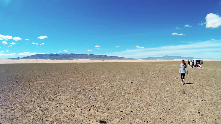 Montanha deserto de gobi