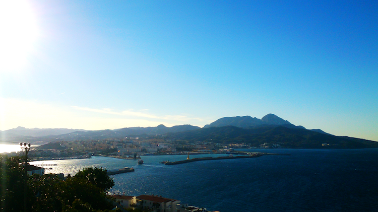 Ceuta Bay Spain