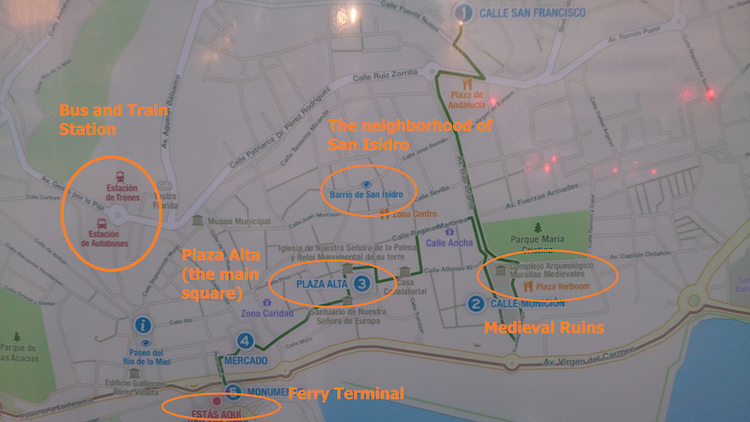 Algeciras what to do attractions map
