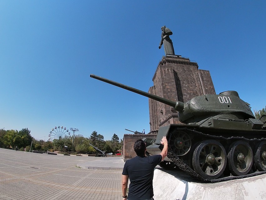 Victory Park & Mother Armenia Statue, Yerevan, Armenia 