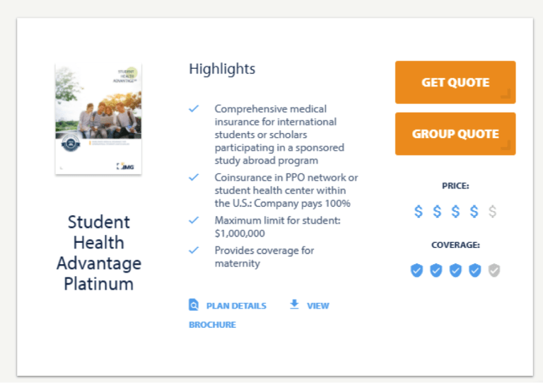 student health advantage platinum 