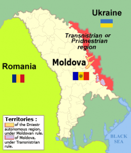 Transnistria map
