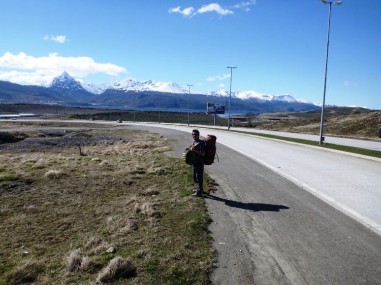 Walking Ushuaia Airport