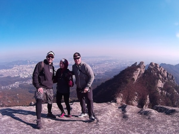 Bukhansan Baegundae Peak