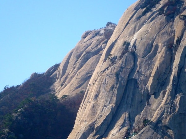 Bukhansan Baegundae Peak