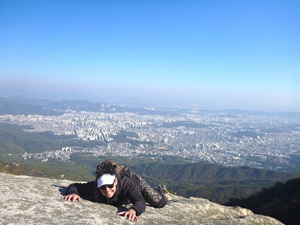 Bukhansan Baegundae Peak