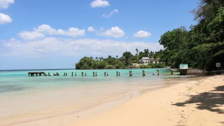 Jamaican beach