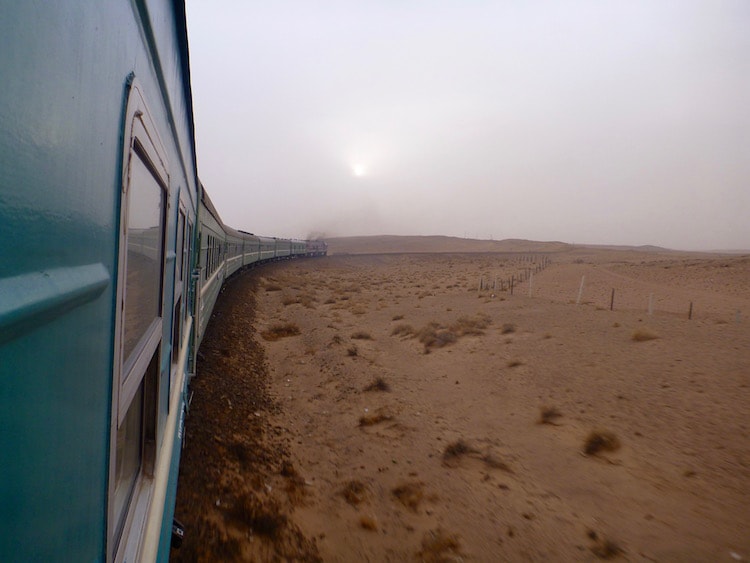 Hard Sleeper Train Transiberian Mongolia China