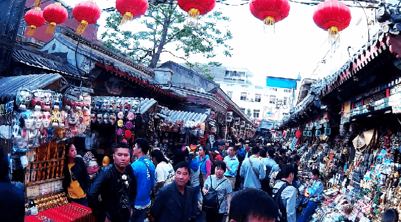 Beijing China street market
