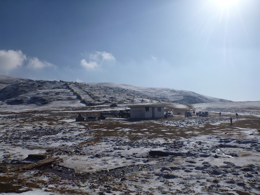 Litang Sky Burial Tibet China