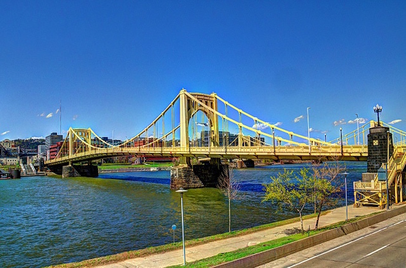 One of Pittsburgh’s’ 466 bridges