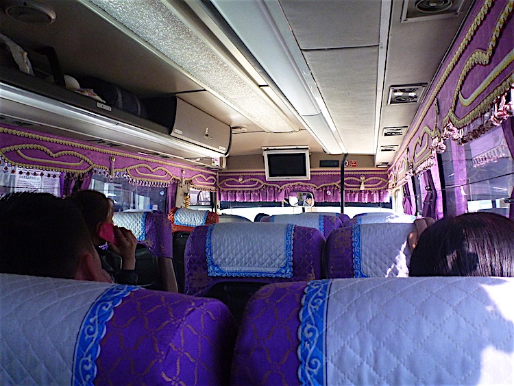 Bus in Mongolia