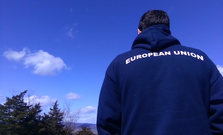 European Union Hoodie Proud