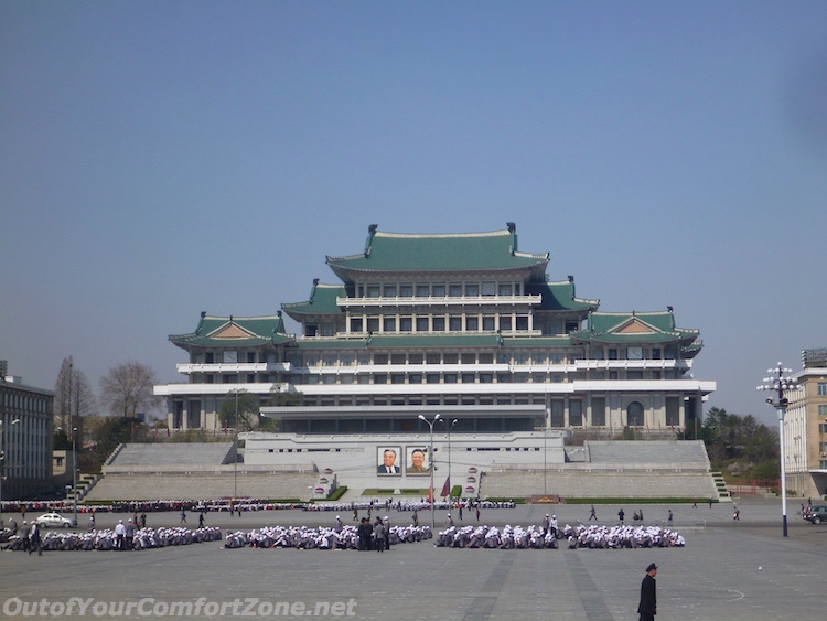 Kim il-Sung Square Pyongyang North Korea