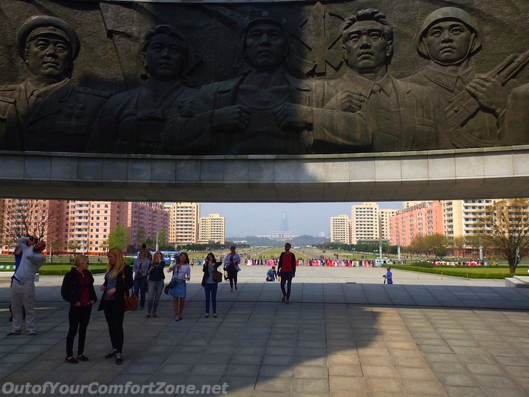 Worker's Party Monument Pyongyang North Korea