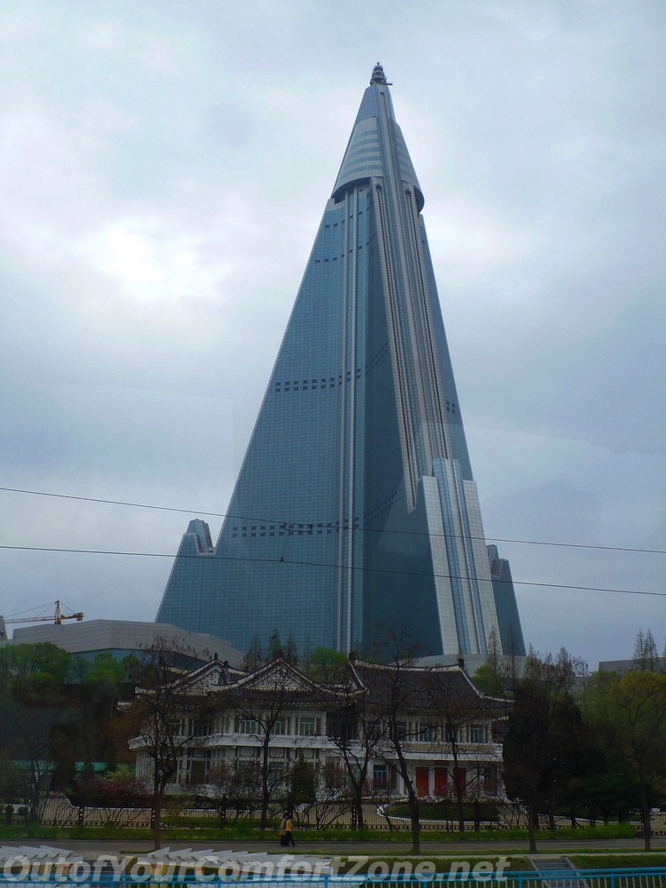 abandoned Ryugyong hotel Pyongyang North Korea