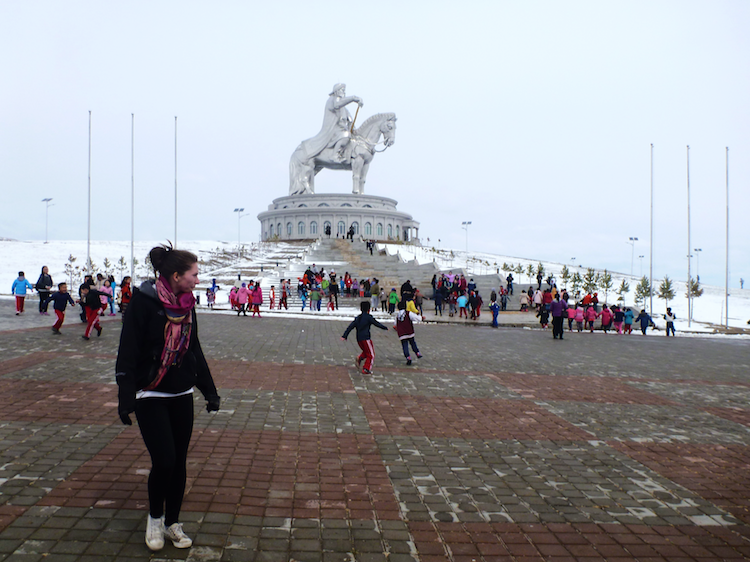 big Genghis Khan statue Mongolia