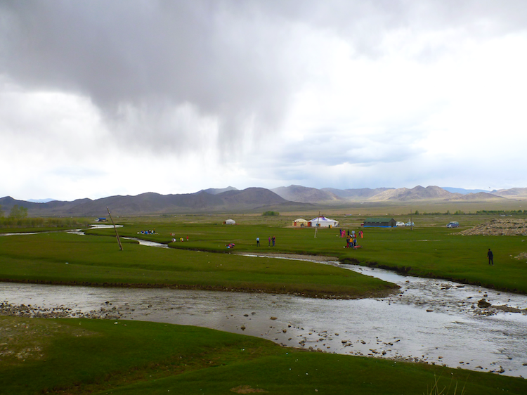 Western Mongolia river beauty landscape