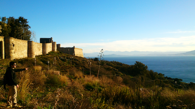 Ceuta’s fortress on Mount Hacho