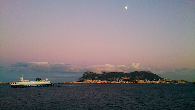 Gibraltar from Ceuta