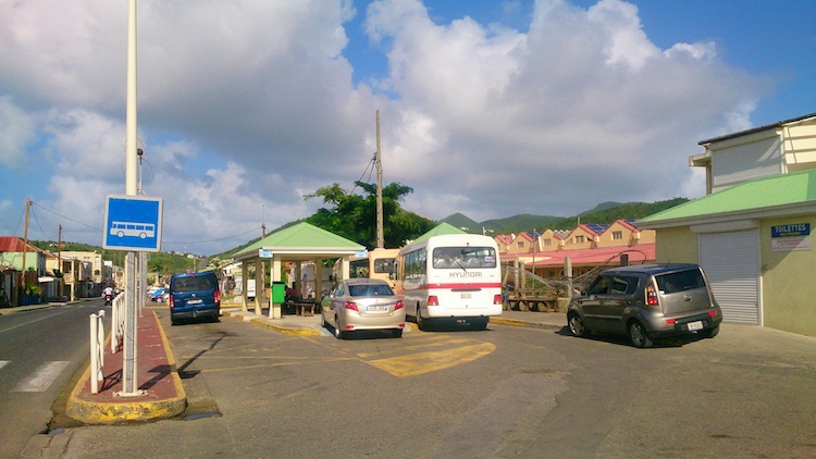 Bus terminal Saint Martin