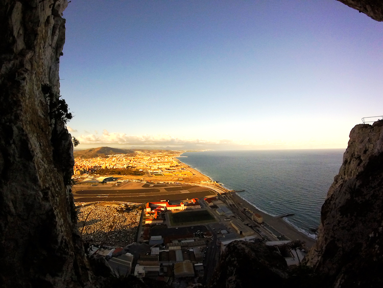 Gibraltar airport view