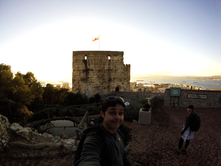 Gibraltar moorish castle rock attraction