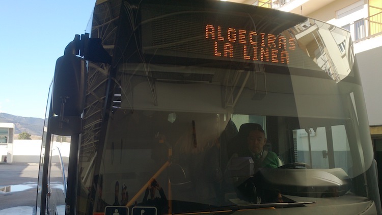 Algeciras La linea gibraltar bus
