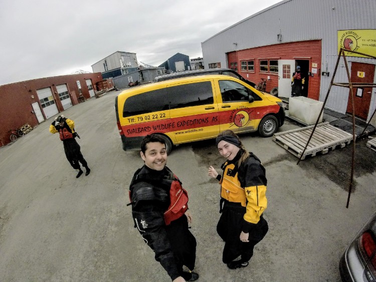 Svalbard Norway Longyearbyen arctic kayaking