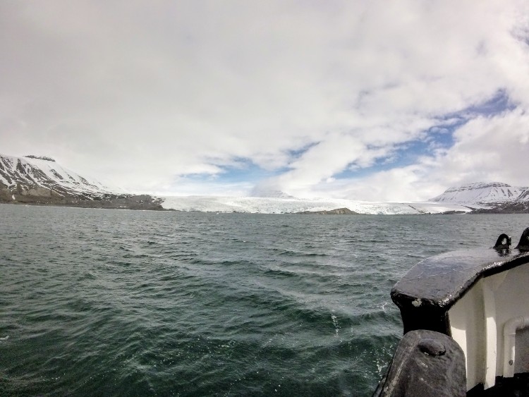 Svalbard Norway Fjord Scenery Boat Ride Henningsen