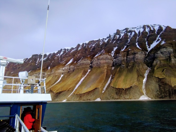 Svalbard Norway Fjord Scenery Boat Ride Henningsen