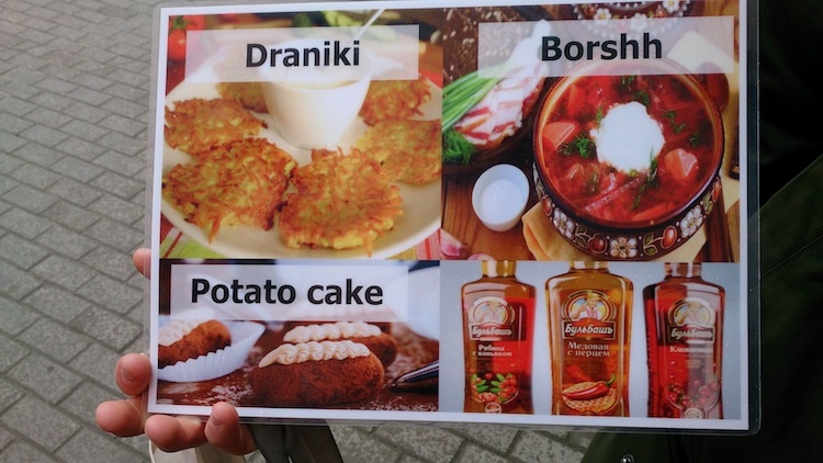 Famous Food in Belarus