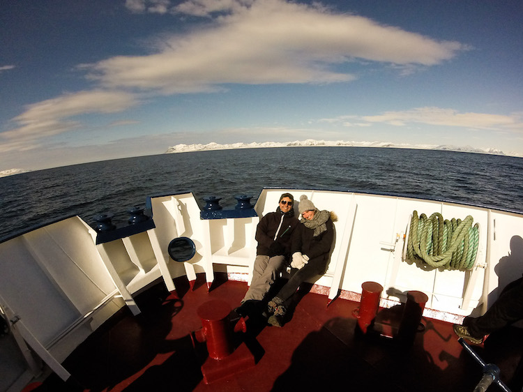 boat trip in Svalbard
