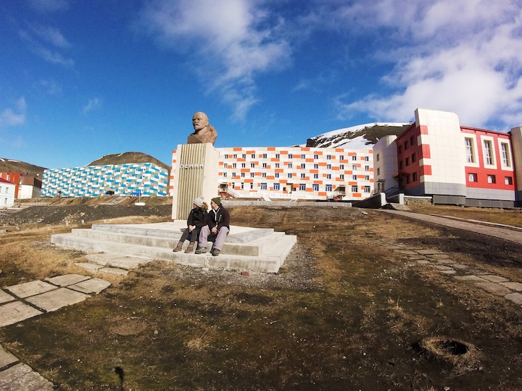 World’s northernmost Lenin statue Svalbard
