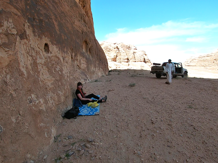 Shade in the desert