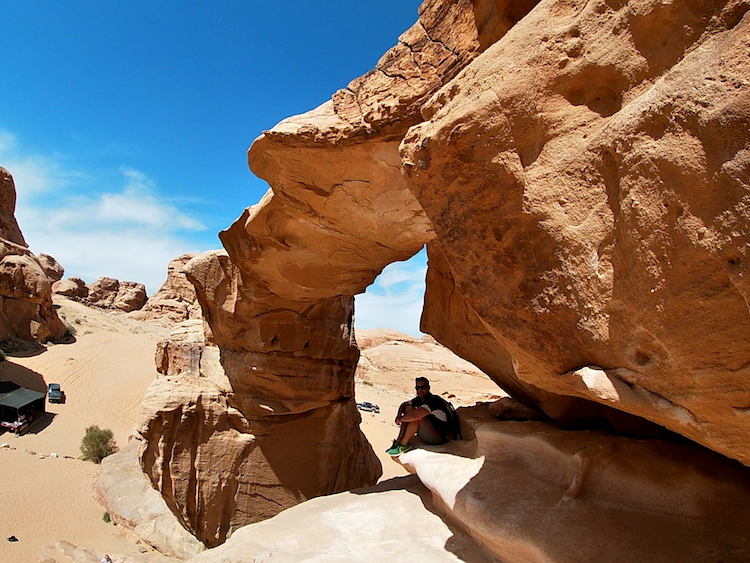 Rock bridge Jordan