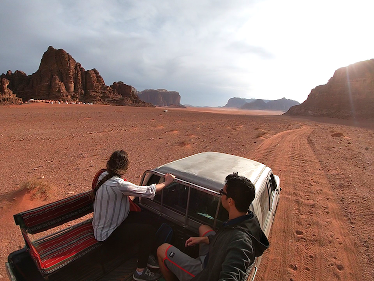 Open jeep Wadi Rum