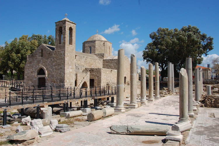 Famagusta Gazimagusa city center ruins