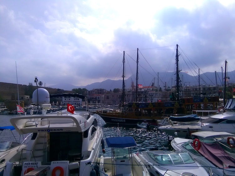 girne kyrenia cyprus harbor town center